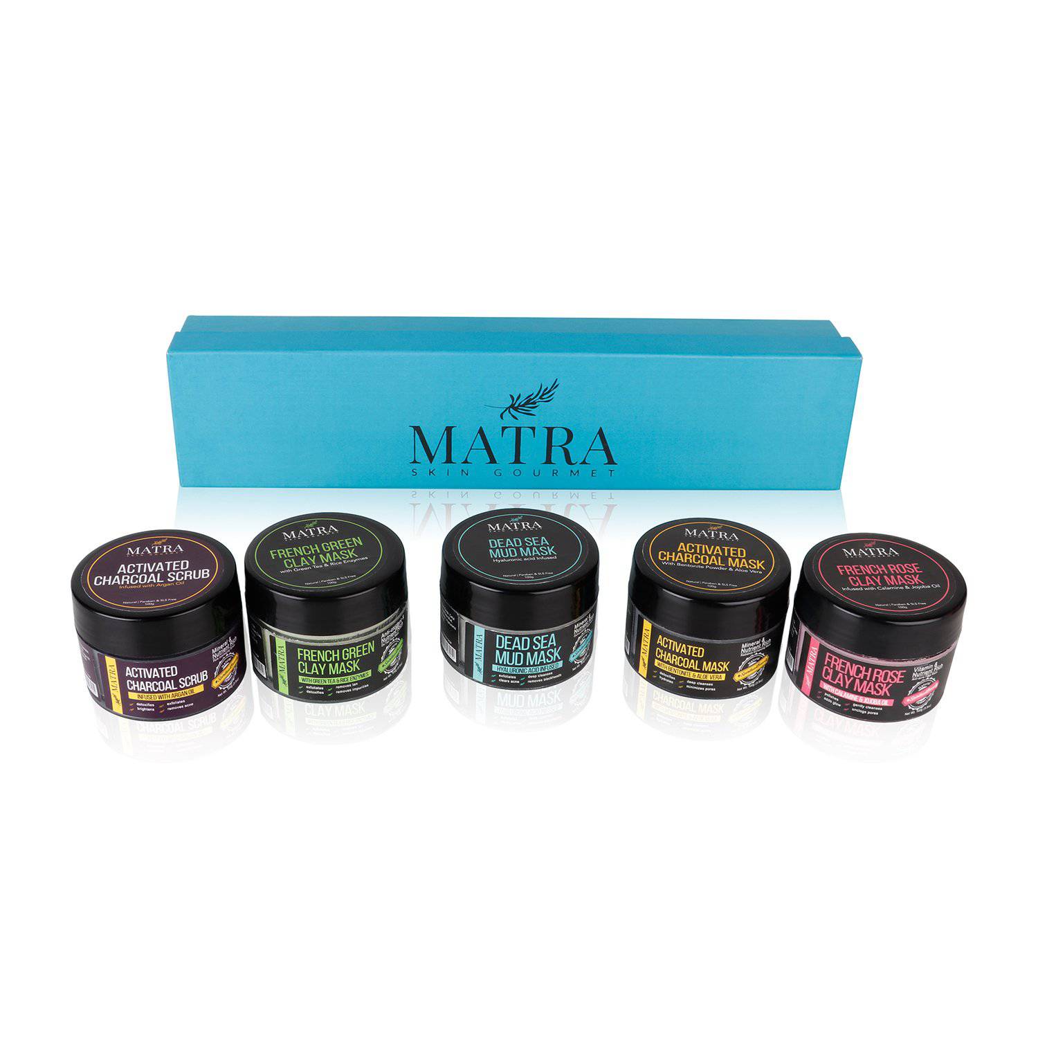 Matra Naturals Elegance Skincare Gift Pack Of 5 Hyaluronic Acid Dead