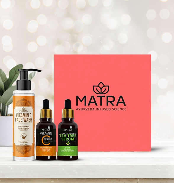 Matra Men's Daily Skincare Gift Set for Glowing & Clear Skin