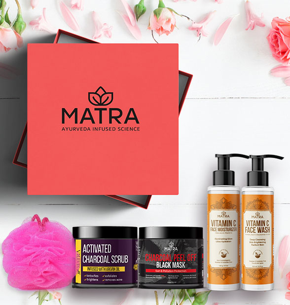 Matra Radiance Skincare Essentials Gift Set Beauty Box, Perfect Gift