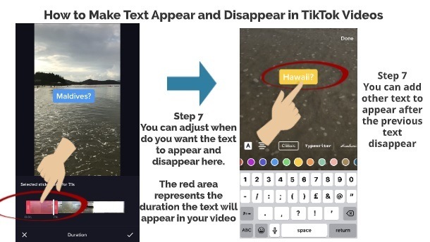 How to Make Text Appear and Disappear in TikTok Videos My Media Social