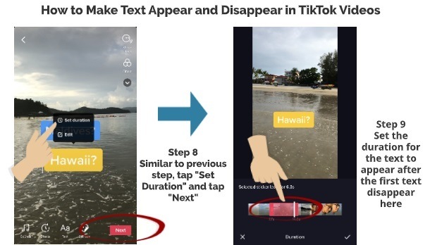 How to Make Text Appear and Disappear in TikTok Videos My Media Social