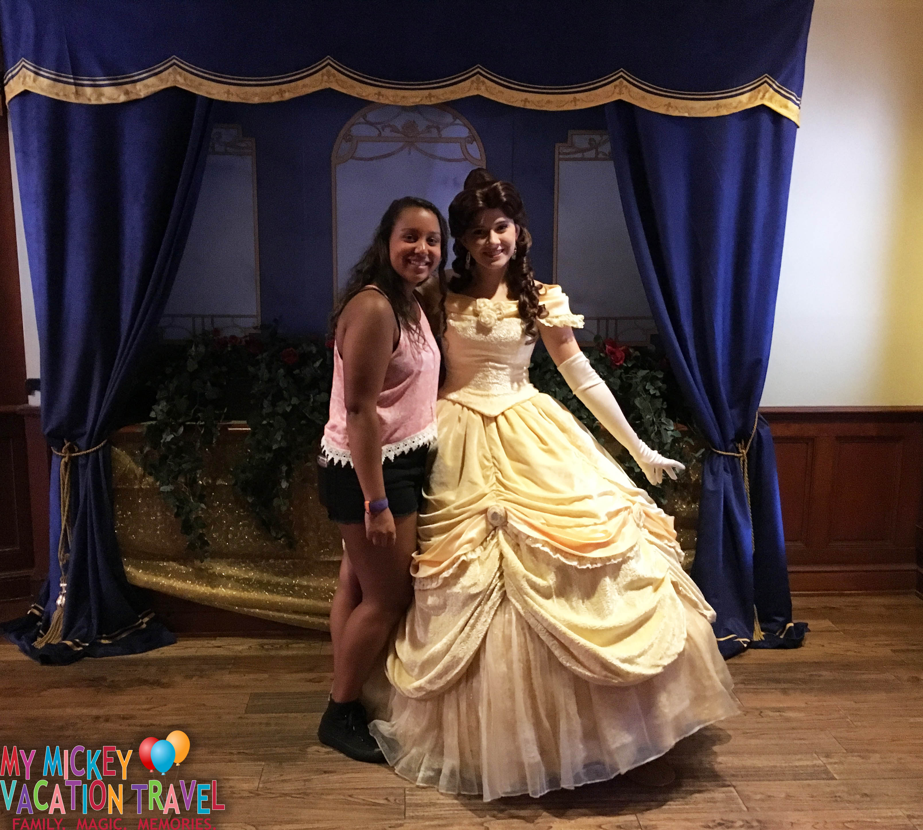 Belle Meet and Greet at Magic Kingdom for Memory Maker guests