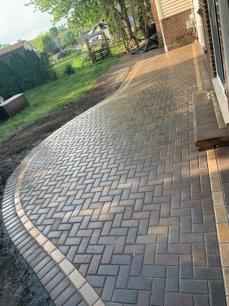 Brick Paver Patios and Walkways Modern Brick