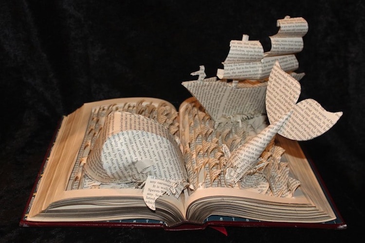 Art Made Out of Books Puts New Spin on Concept of Book Art