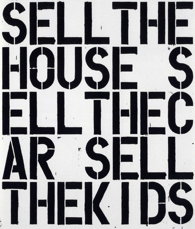 Text Art 8 Artists Who Use the Power of Language in Art