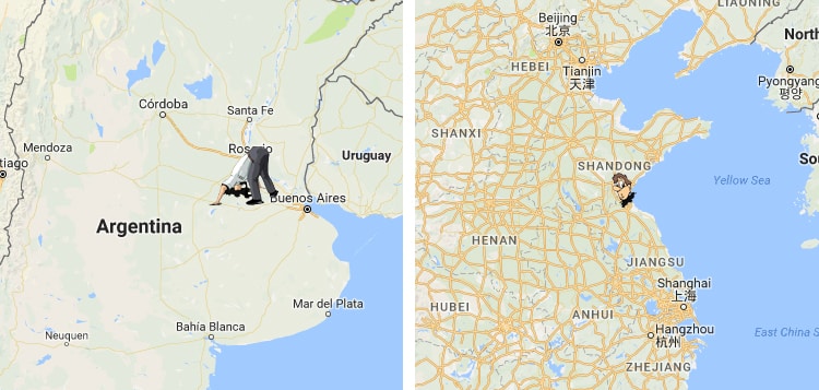 Interactive Antipodes Map Shows the Exact Opposite Side of the World