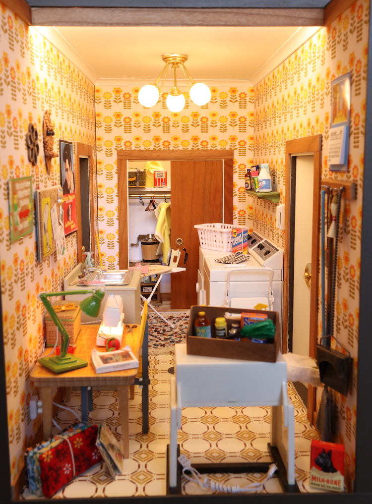 Couple Builds Miniature MidCentury Modern House Inspired by Their