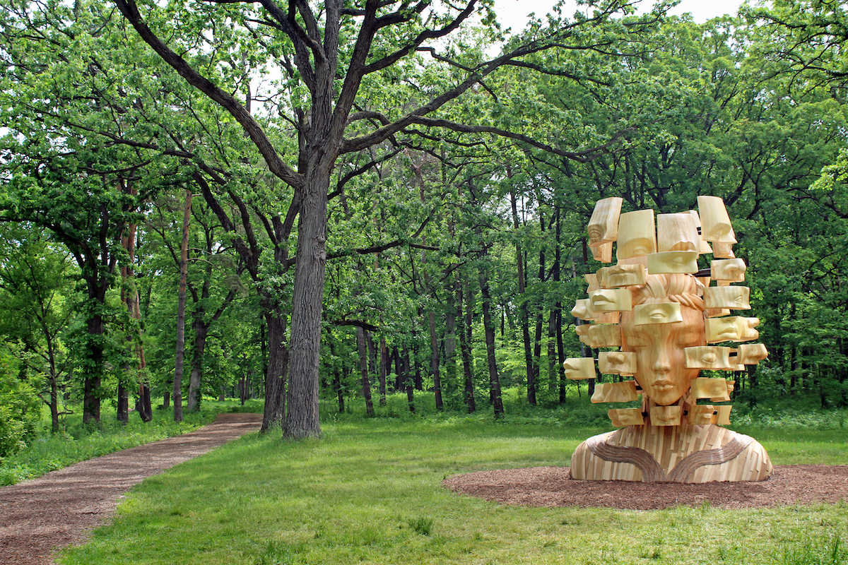Daniel Popper's Incredible Sculptures Invade the Morton Arboretum