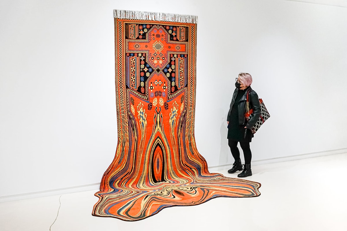 Faig Ahmed's AvantGarde Carpets Look Like They're Melting