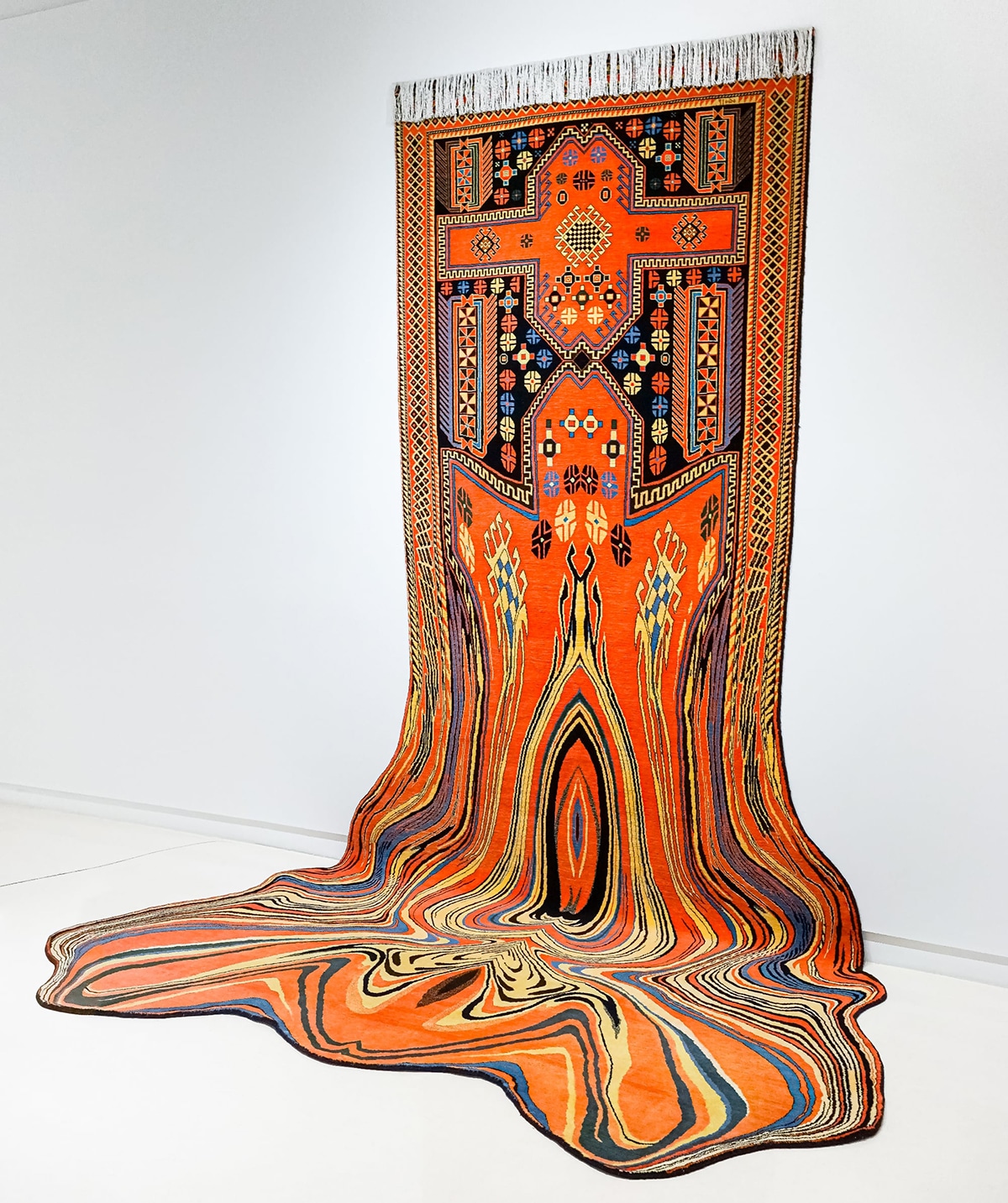 Faig Ahmed's AvantGarde Carpets Look Like They're Melting