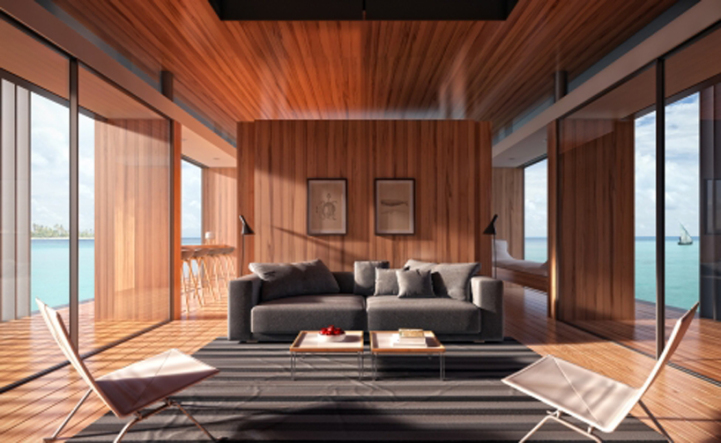 Modern Floating Home is the Perfect Tranquil Retreat Modern Floating Home is the Perfect Tranquil Retreat