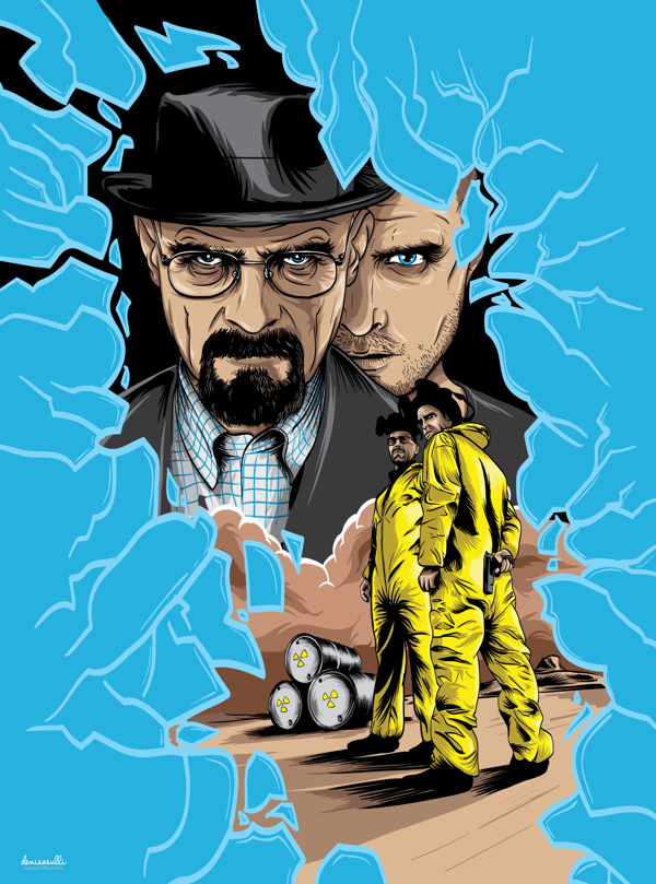Breaking Bad Fan Art 12 Fantastic and Funny Examples