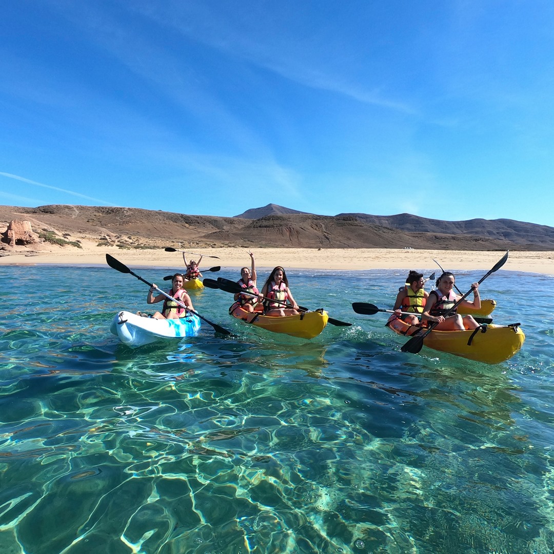Kayak Lanzarote por las playas de Papagayo ️