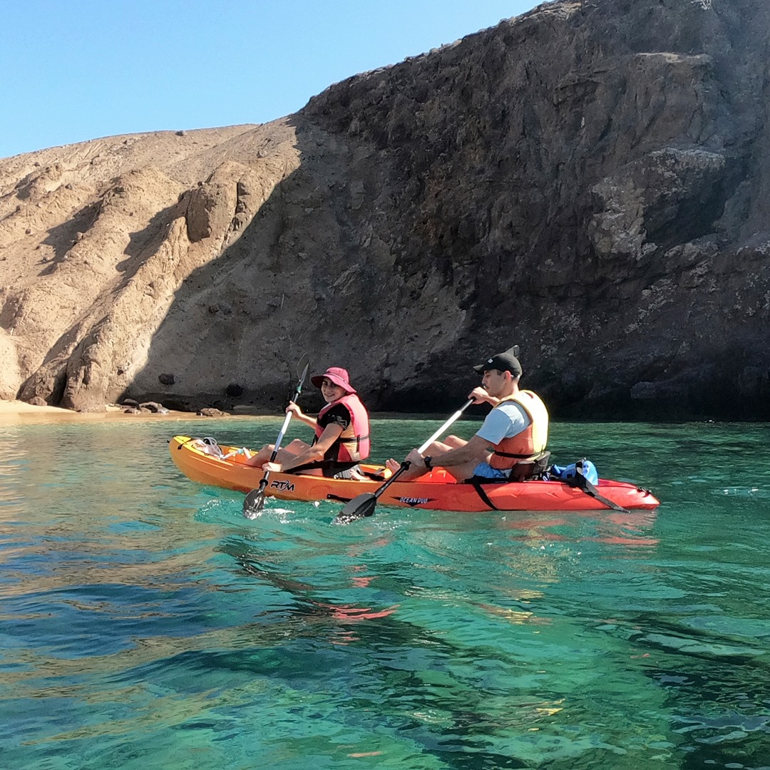 Kayak Lanzarote por las playas de Papagayo ️