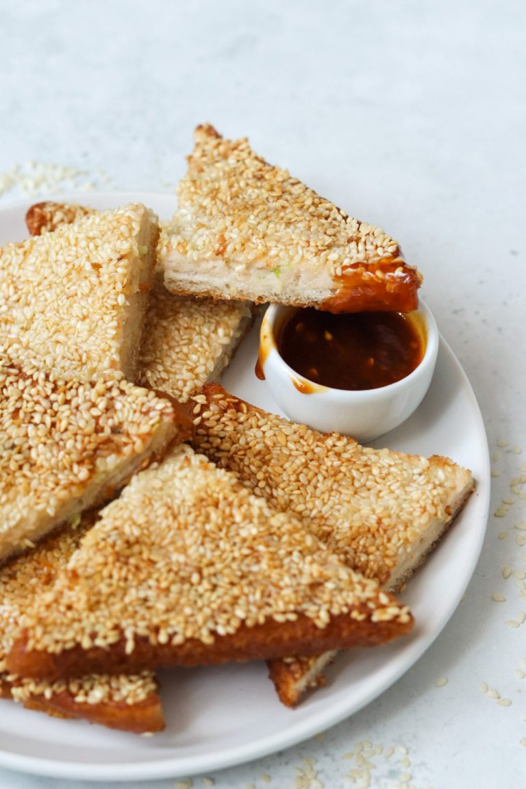 Sesame Prawn Toast Recipe My Morning Mocha