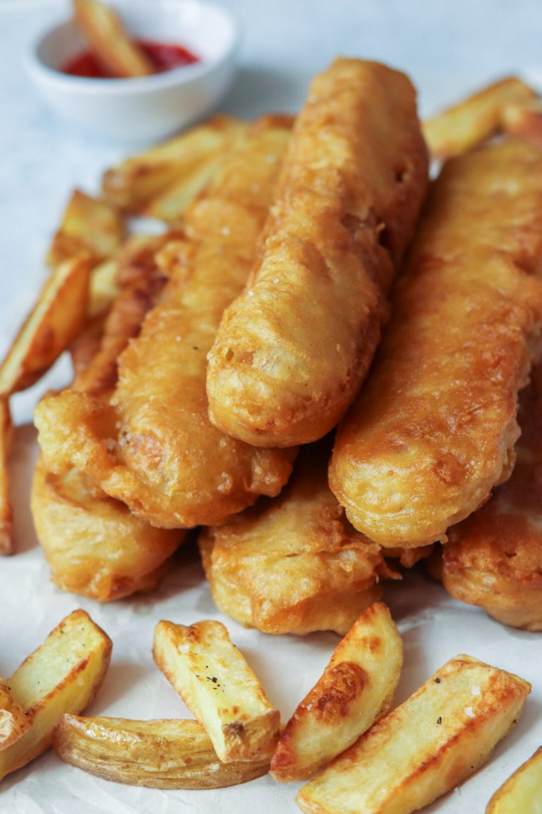 Battered Sausage Recipe (Chip Shop Style) My Morning Mocha