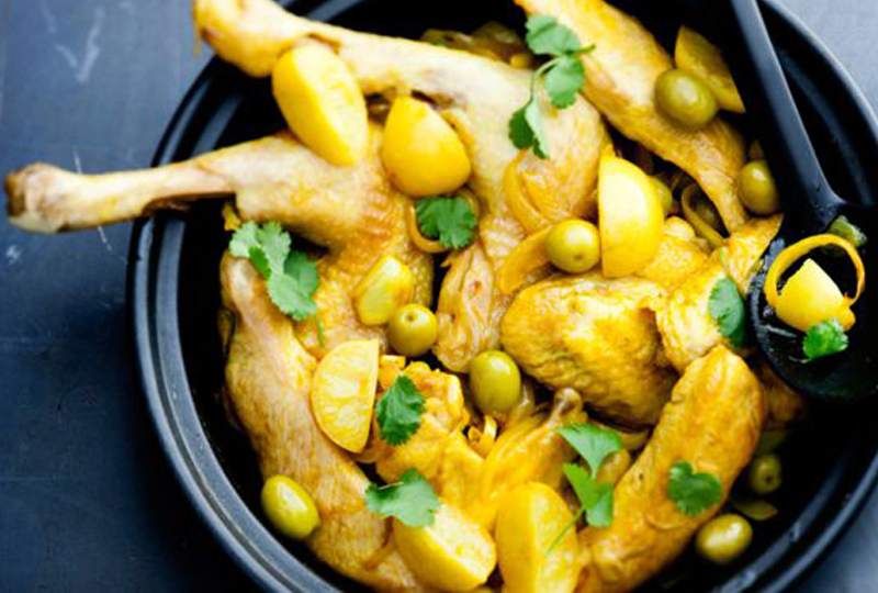 Simple Chicken Tagine My Moroccan House