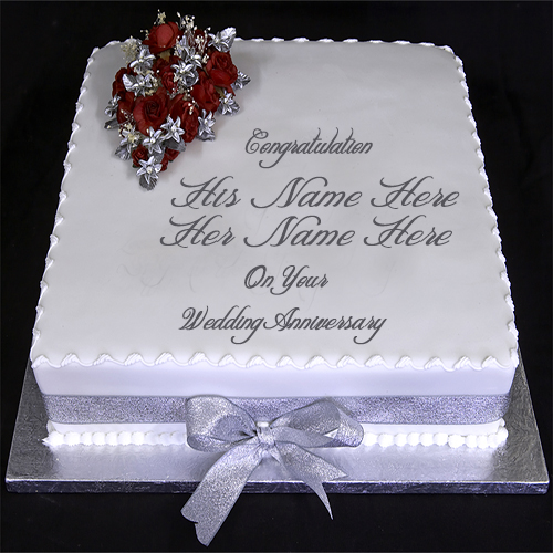 Happy Marriage Anniversary Cake