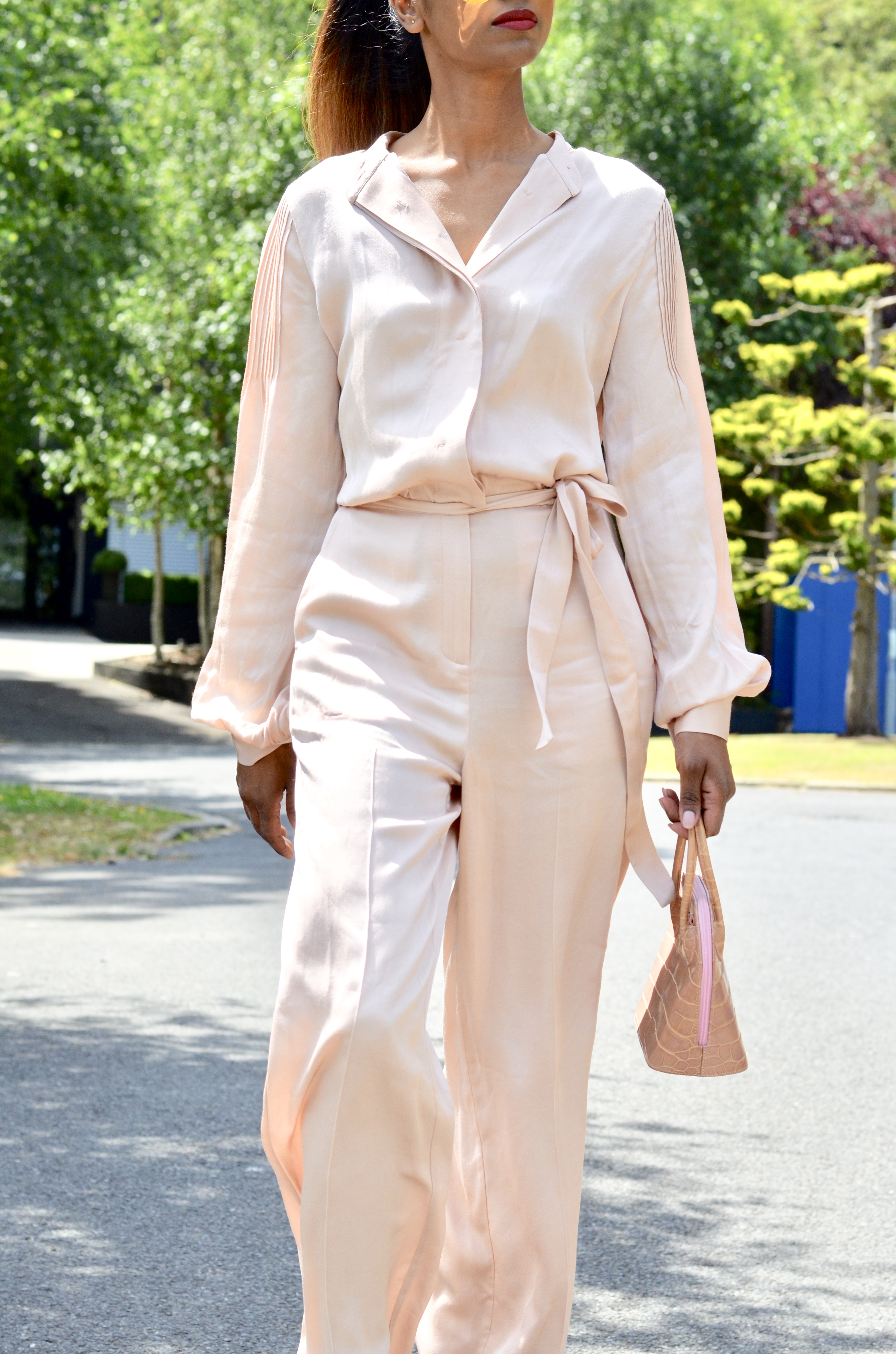REISS BLUSH JUMPSUIT My name is Lovely! Fashion