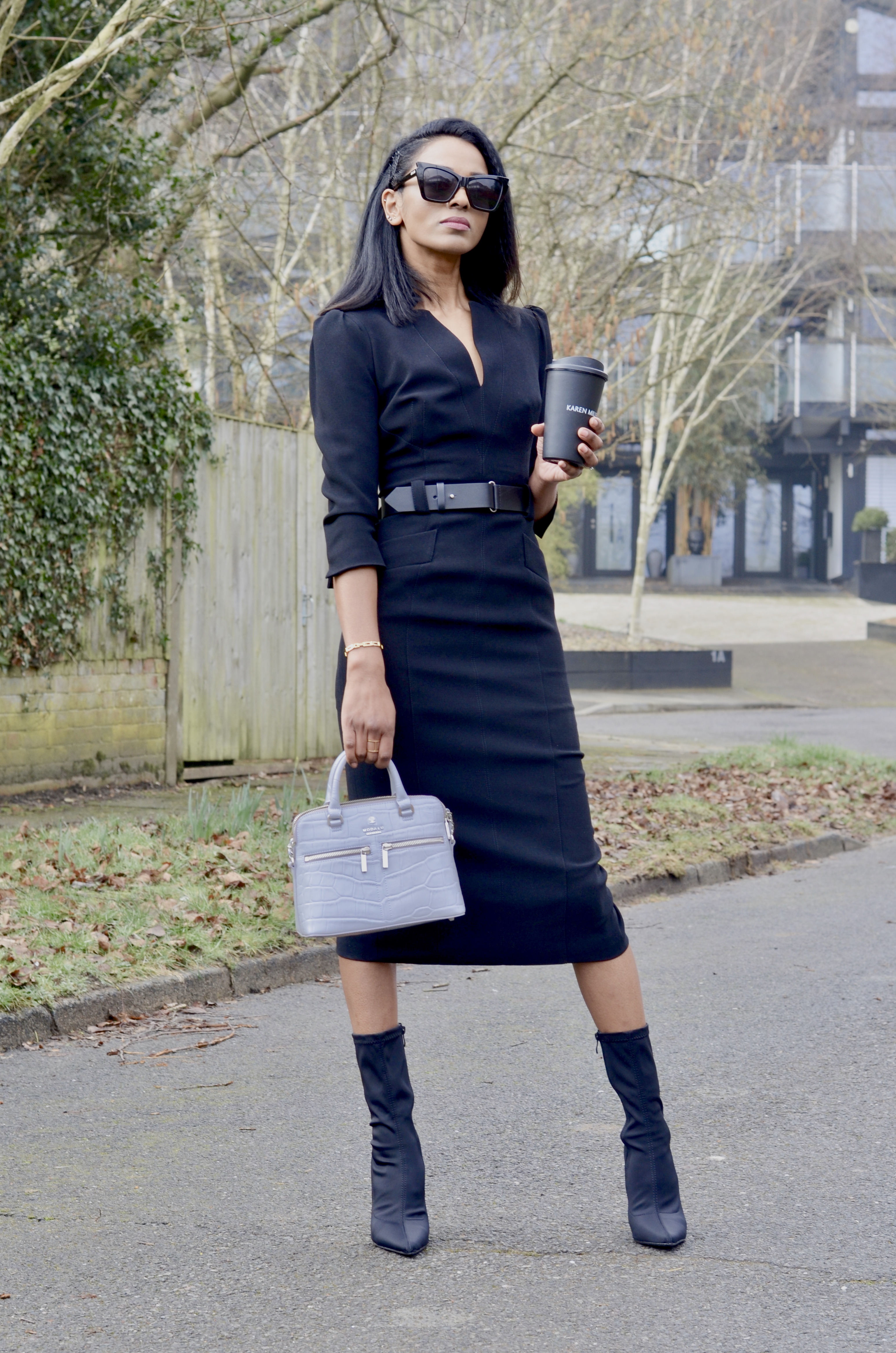 KAREN MILLEN FOREVER PENCIL DRESS My name is Lovely!