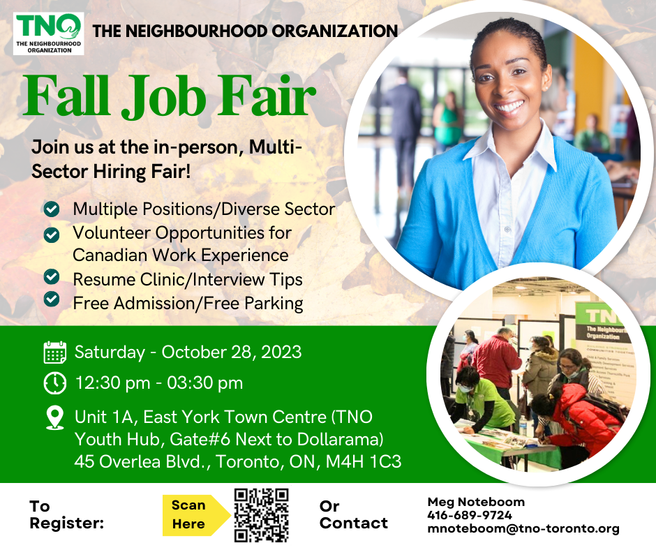 非営利団体TNO主催【 Fall Job Fair 2023 】 カナダ進学ならMYNDS