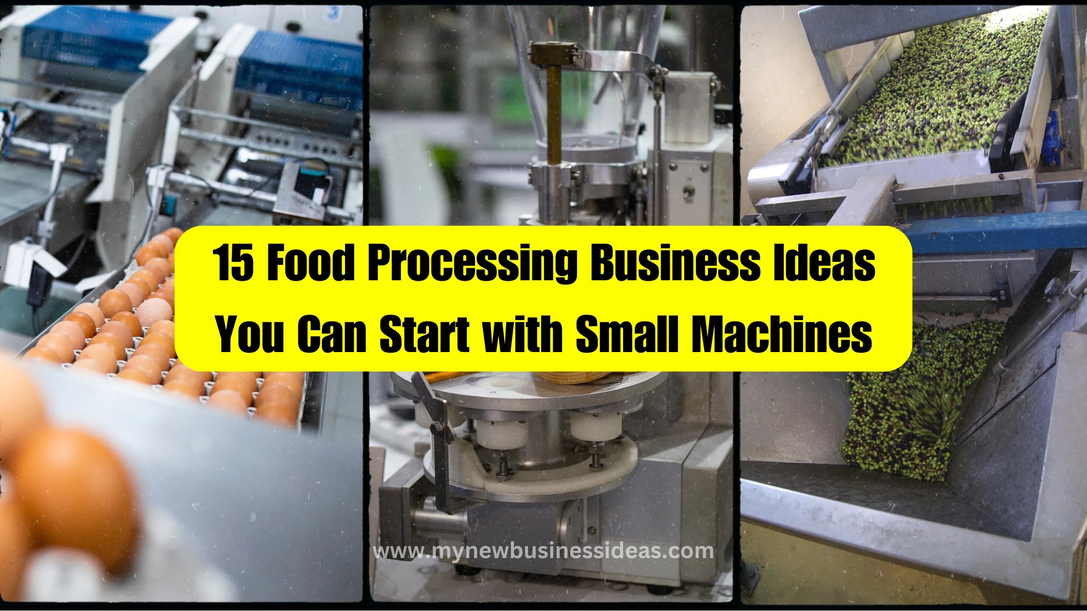 15 Food Processing Business Ideas You Can Start with Small Machines