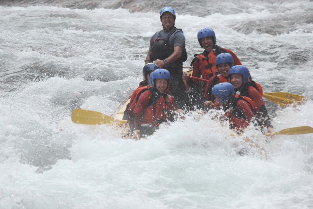 Japan 2013 Day 11; white water rafting in Gunma My Nihon