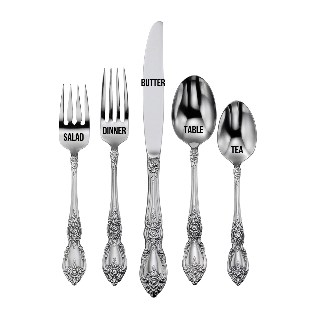 Flatware Dinner Set My NOVA Event