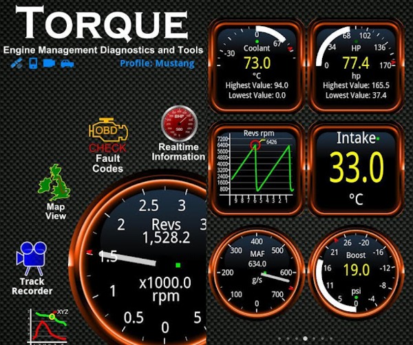Torque Pro y Torque Lite [ iOs y Android ] myOBDscan