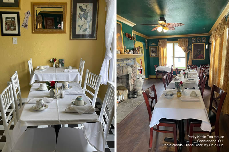 Enjoy a cup of tea at one of Ohio's area tea rooms. MyOhioFun