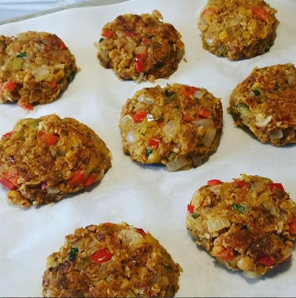 Green Chili Veggie Burgers My Oregon Kitchen