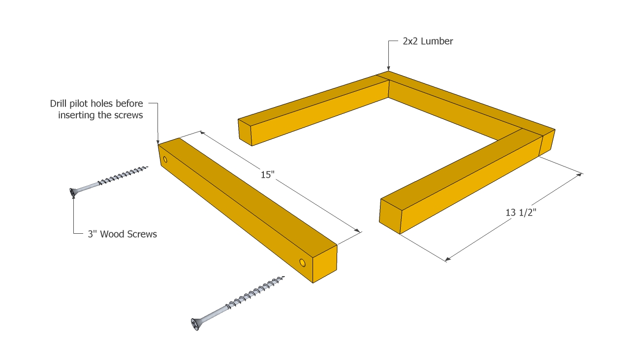 How To Build A Simple Wooden Box Frame at Sonya Lamothe blog