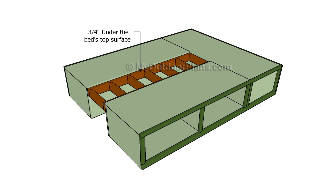 Queen Storage Bed Plans MyOutdoorPlans Free Woodworking Plans and