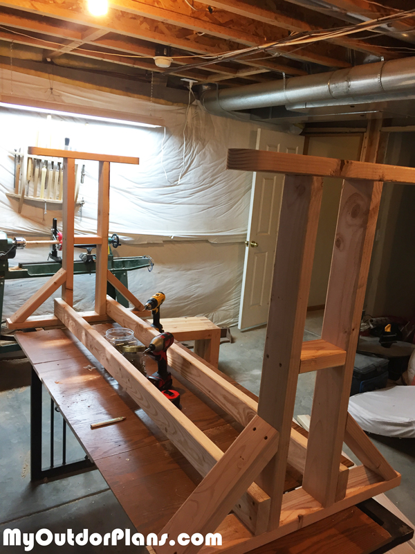 DIY Wood Glider Swing MyOutdoorPlans Free Woodworking Plans and