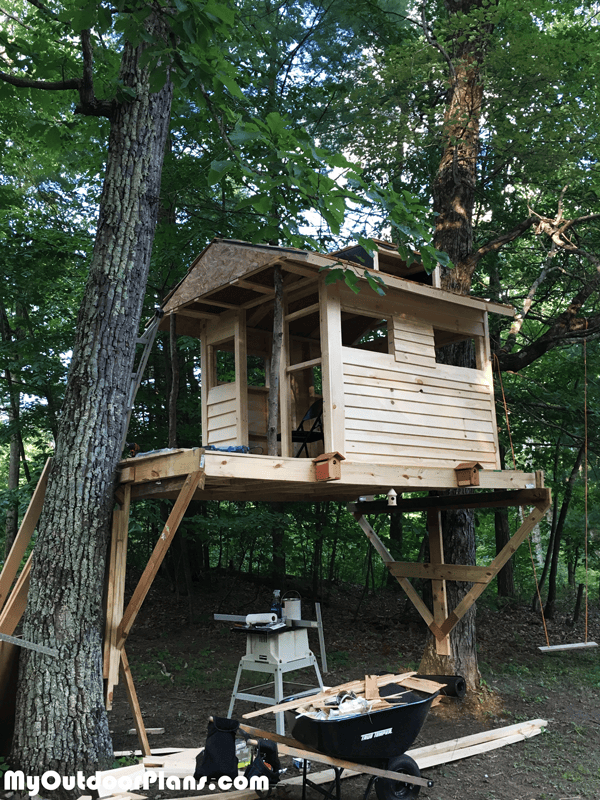 DIY Tree House MyOutdoorPlans Free Woodworking Plans and Projects