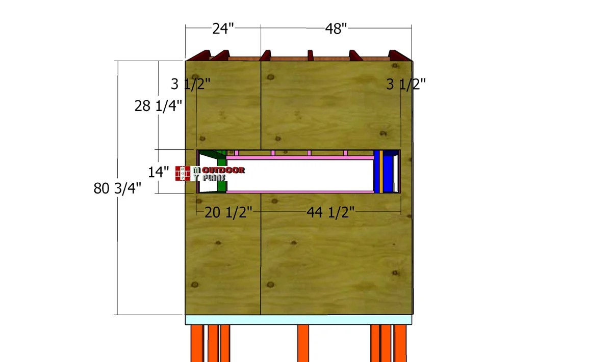 6x6 Deer Blind Plans PDF Download