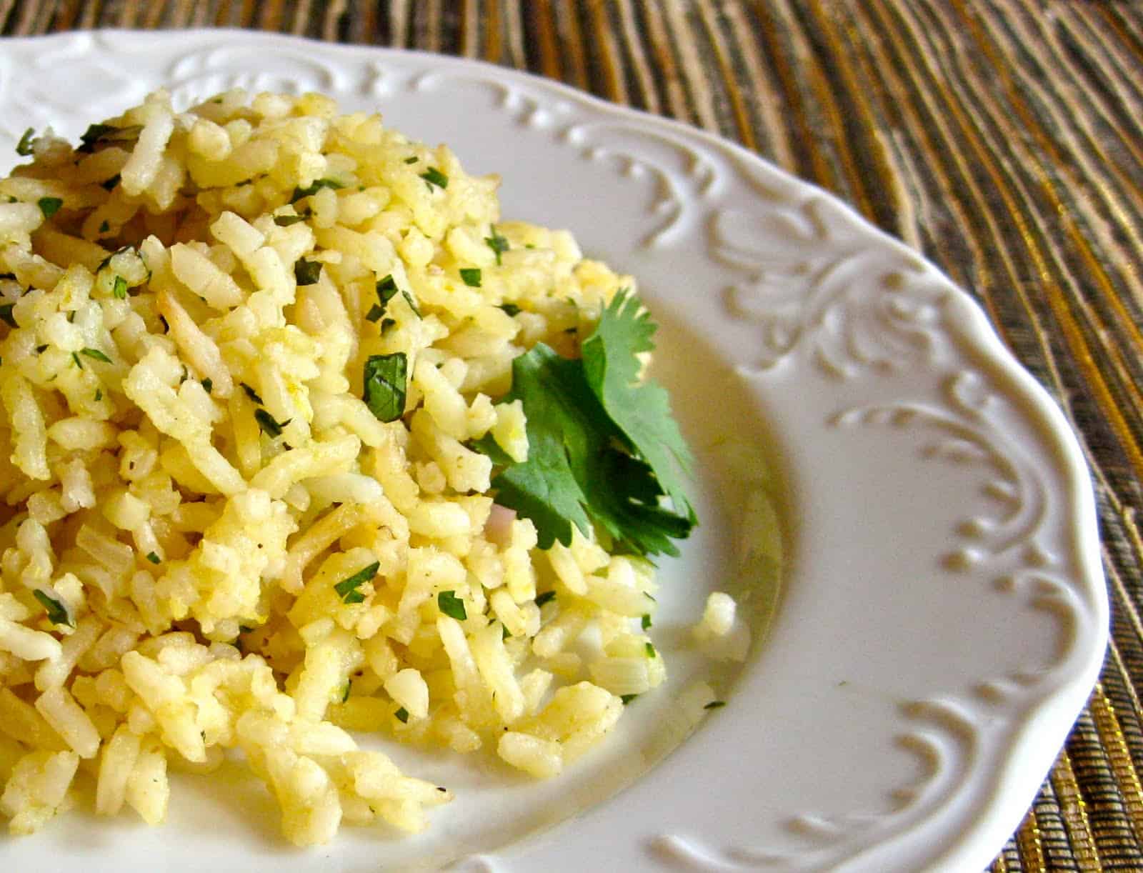 Lemon Rice Pilaf My Own Sweet Thyme