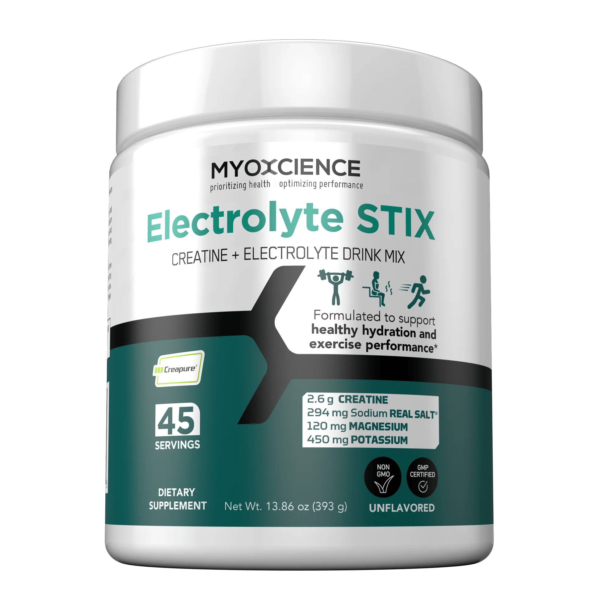 Electrolyte Stix Creatine Enhanced, Real Salt, Electrolytes and More