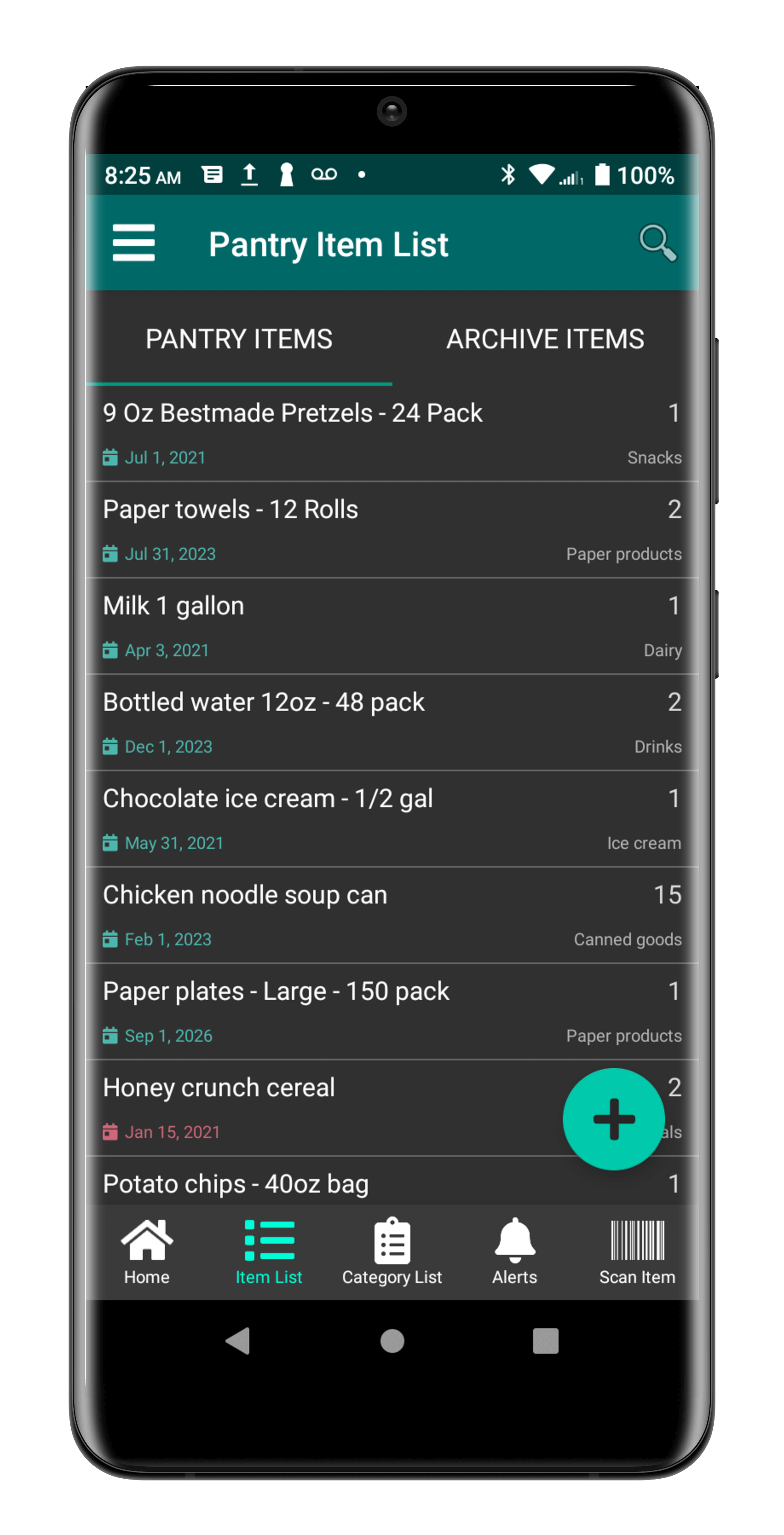 My Pantry Tracker Mobile &  App
