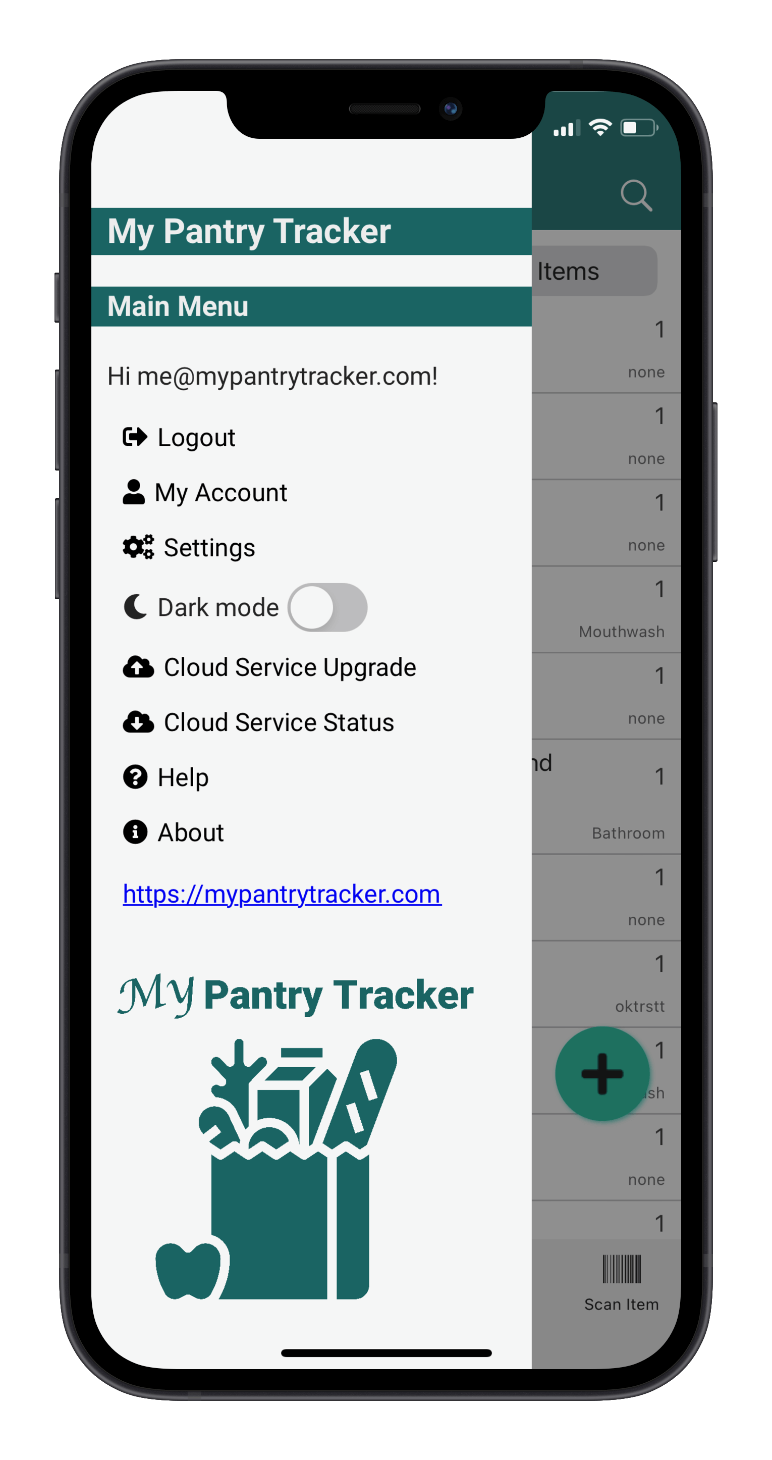 My Pantry Tracker Mobile &  App