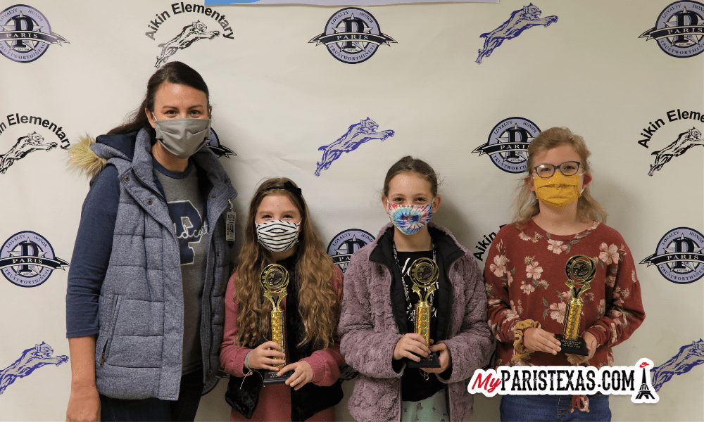 Aikin Elementary School Science Fair winners MyParisTexas