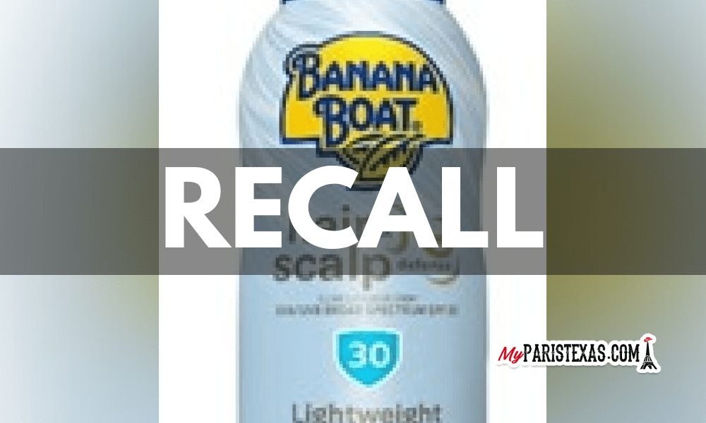 Benzene presence leads to Banana Boat Hair & Scalp Sunscreen recall