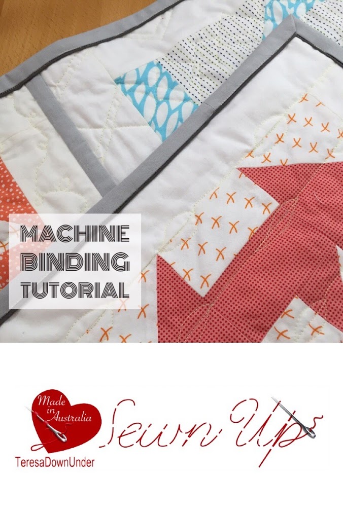 Video tutorial Machine quilt binding Sewn Up