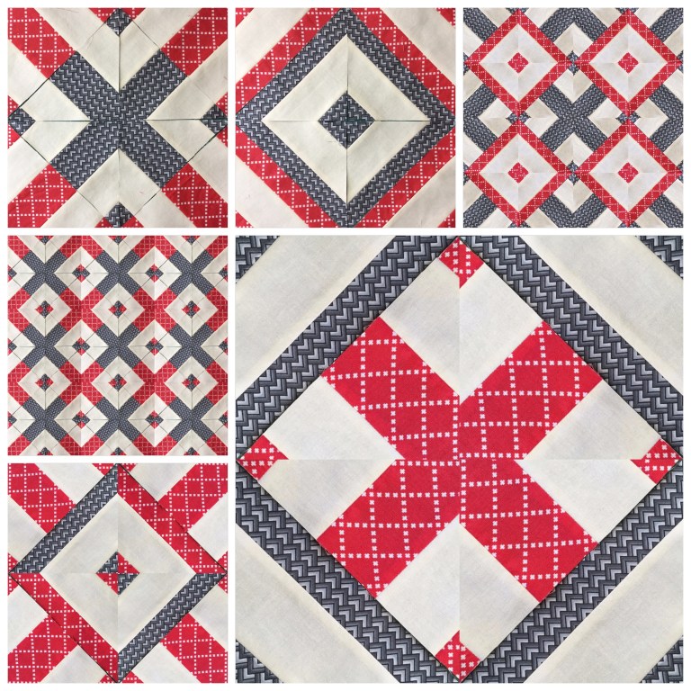 Video tutorial quick and easy jelly roll quilt block 2 Sewn Up