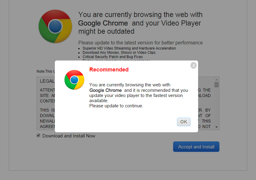 Google Chrome asking you to update? It’s a trap! My PC Clinic
