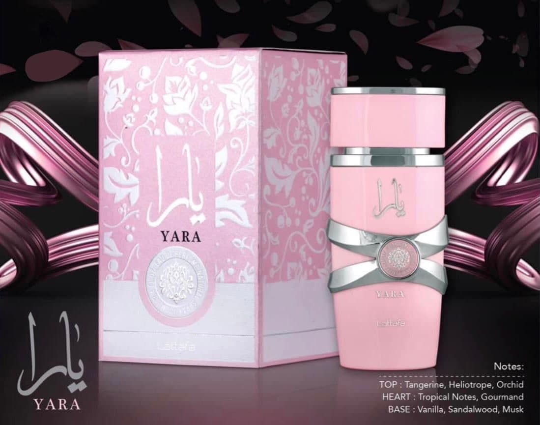 Eau de Parfum YARA 100ml de Lattafa My Perfumes Home
