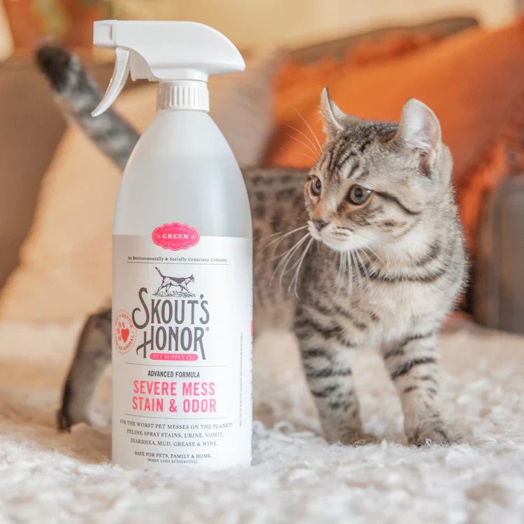 Skout's Honor Cat Severe Mess Stain & Odor Advanced Formula (35 oz