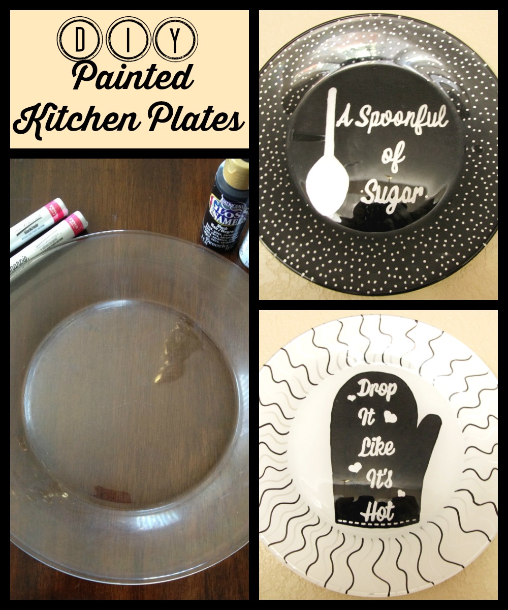 DIY Painted Kitchen Plates My Pinterventures