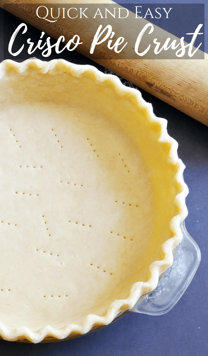 Basic Pie Crust Recipe Shortening