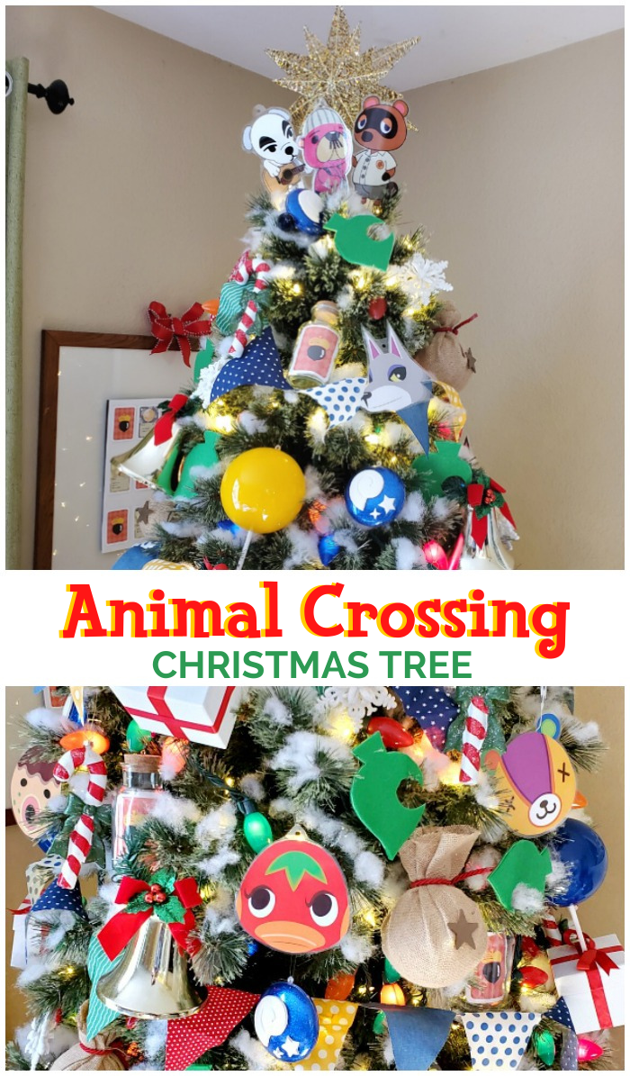 Whimsical Colorful Animal Crossing Christmas Tree My Pinterventures
